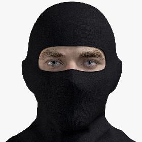 Male Terrorist Head 3D model